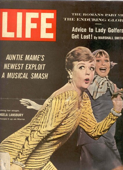 A cover of Life Magazine: The success of "Mame"!