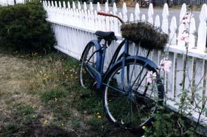 Blair House Inn - Jessica Fletcher's bike