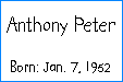 Anthony Peter Shaw